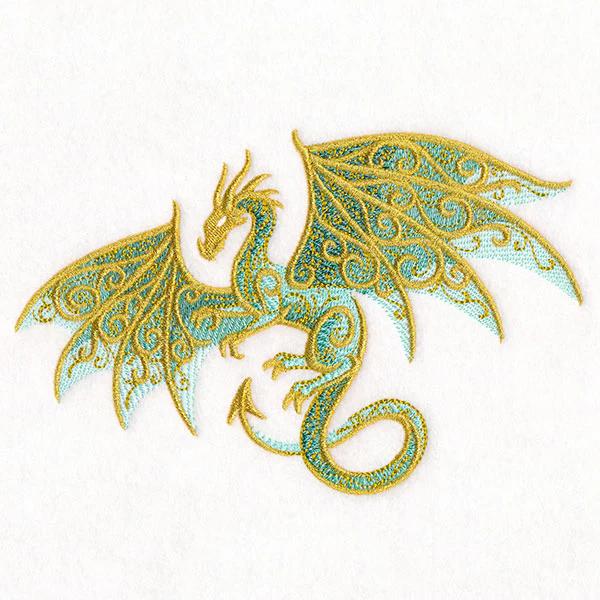 Gilded Patina Dragon - Image 5