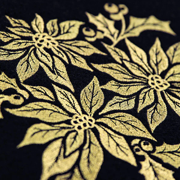 Gilded Poinsettias Bouquet - Image 4