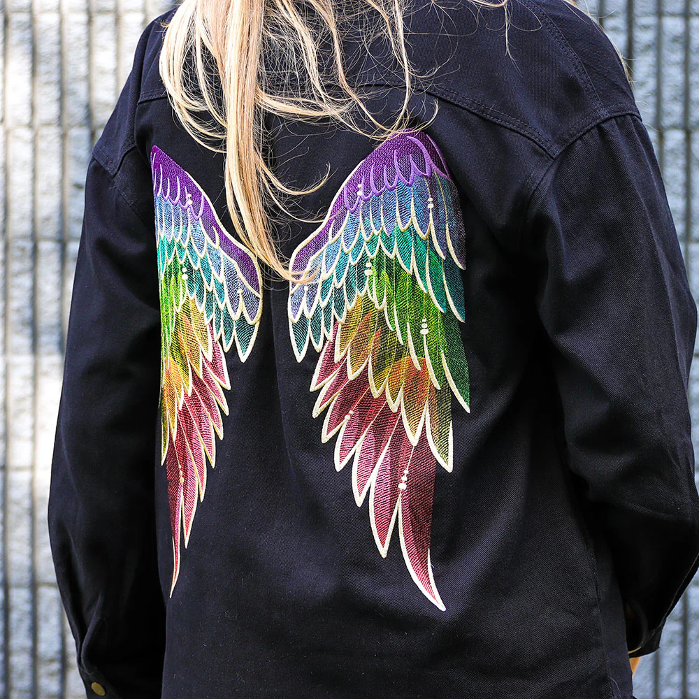 Gilded Rainbow Wing Pair Set - Image 6