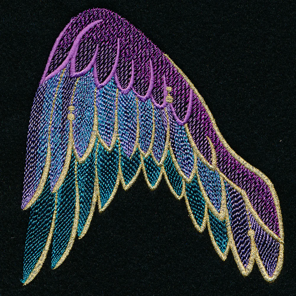 Gilded Rainbow Wing Pair Set (Split) - Image 3