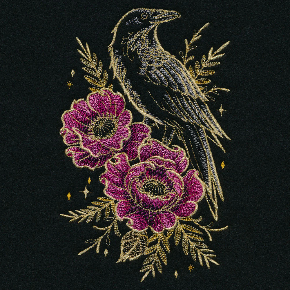 Gilded Raven in Bloom - Image 5