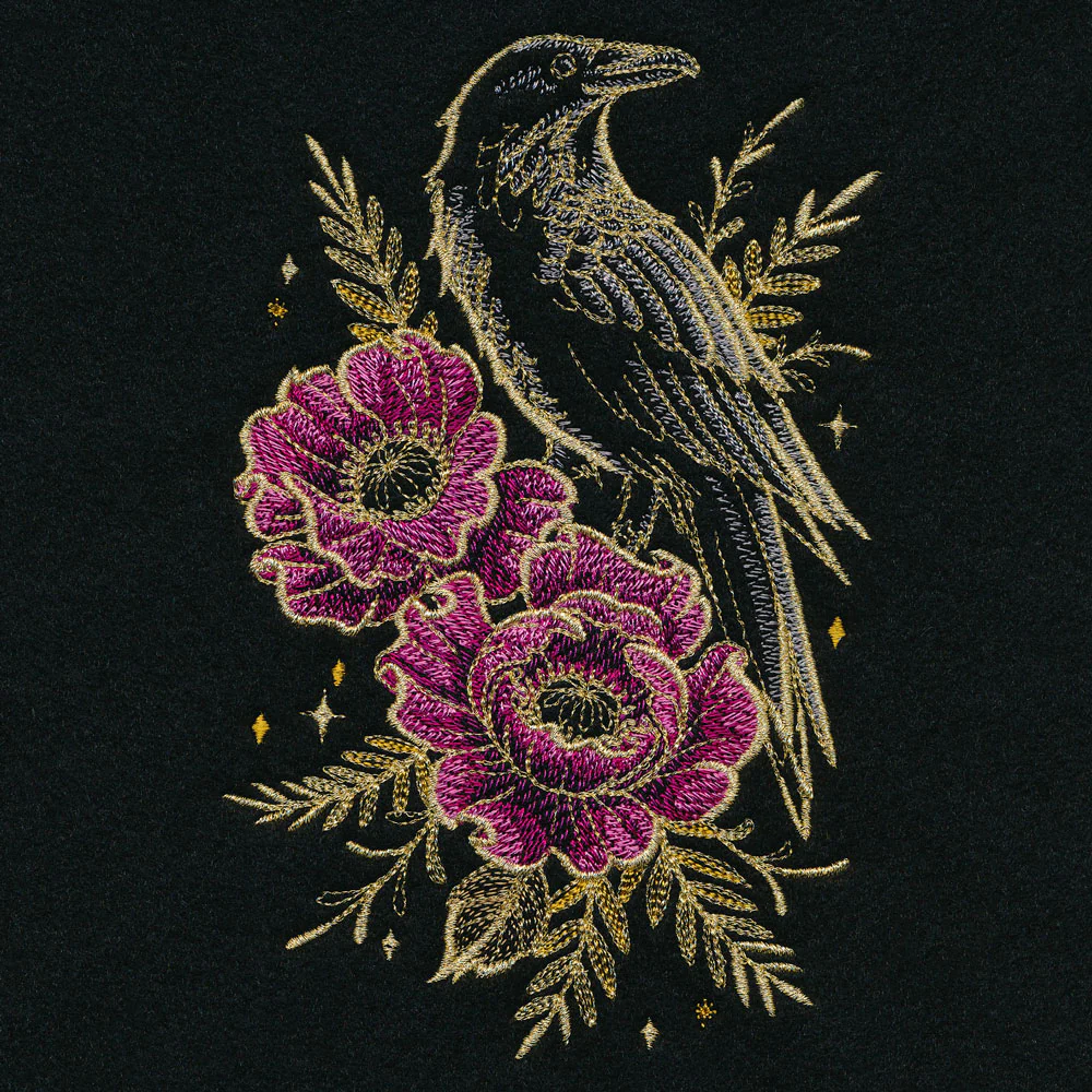 Gilded Raven in Bloom - Image 6