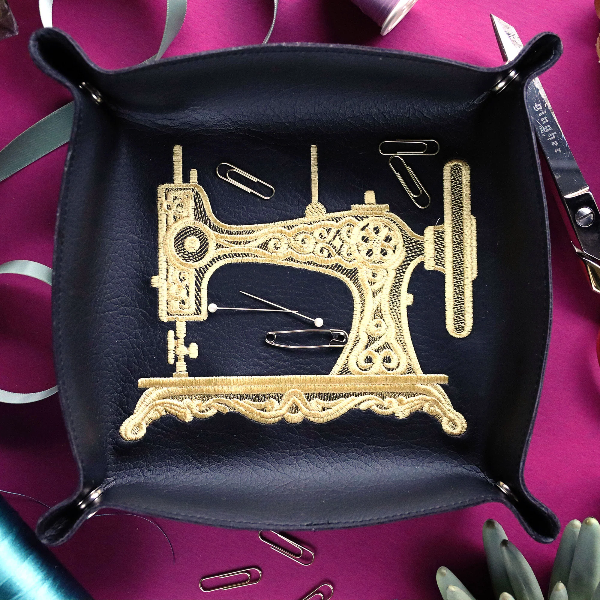 Gilded Sewing Machine - Image 8