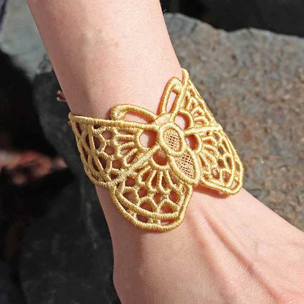 Gilded Wings Bracelet - Butterfly (Lace) - Image 2