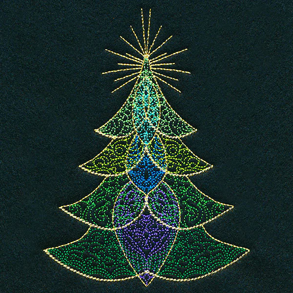 Glimmering Christmas Tree - Image 5