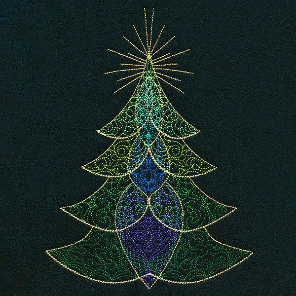 Glimmering Christmas Tree - Image 7