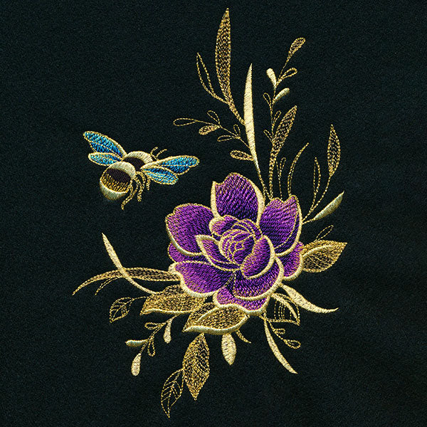 Glimmering Garden - Honeybee and Rose - Image 3