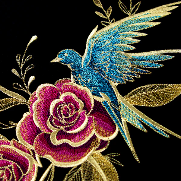 Glimmering Garden - Swallow and Roses - Image 4