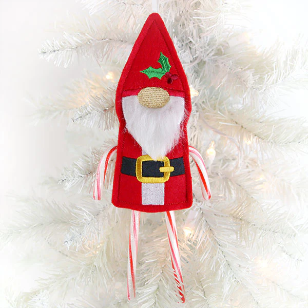 Gnome Double Candy Cane Holder (In-the-Hoop) - Image 7