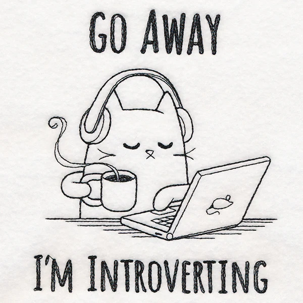 Go Away I'm Introverting - Image 3