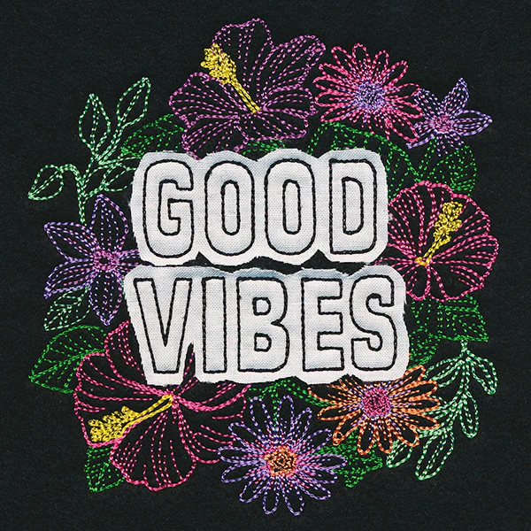 Good Vibes (Trim-Away Applique) - Image 3