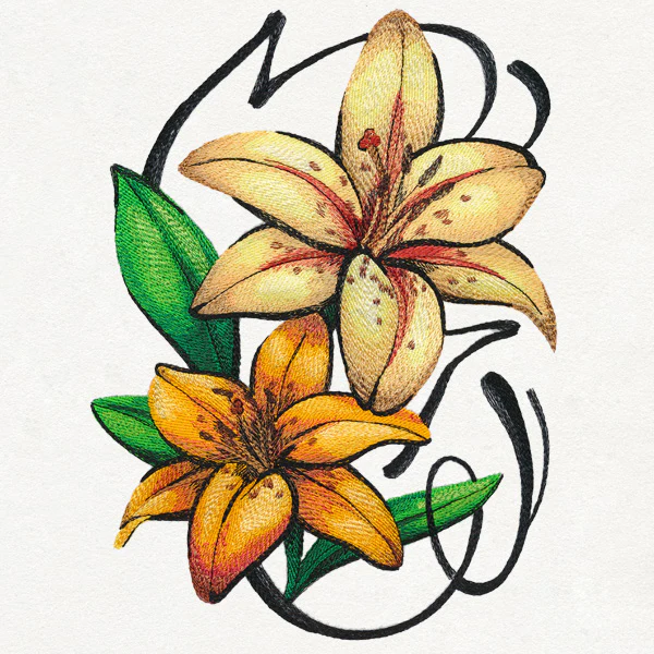 Graffiti Glam Lilies - Image 4
