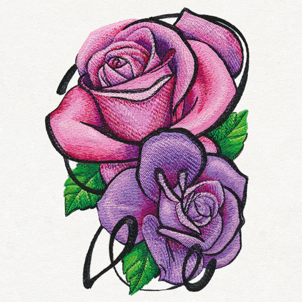 Graffiti Glam Roses - Image 2