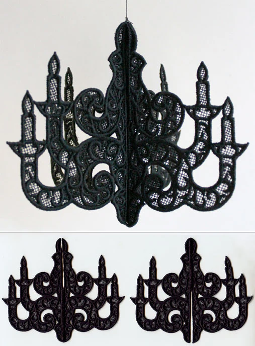 Grand Chandelier (3D Lace) - Image 3