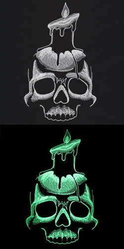 Halloween Glow - Skull - Image 3
