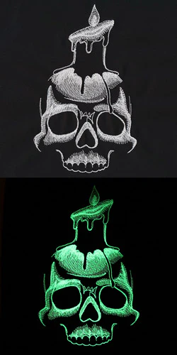 Halloween Glow - Skull - Image 4