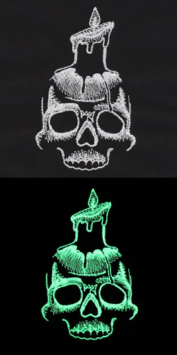 Halloween Glow - Skull - Image 5