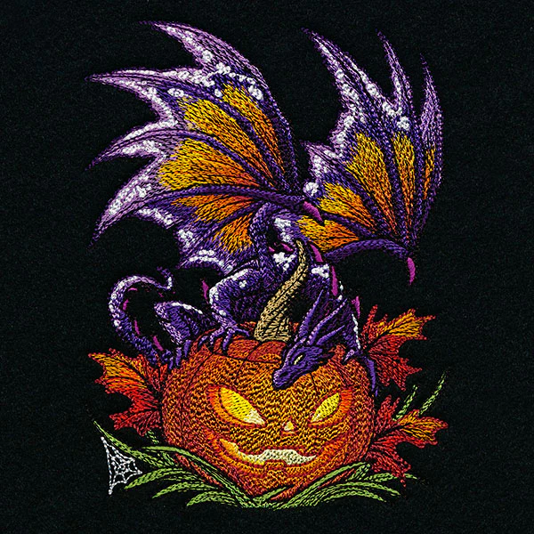 Halloween Jack o' Lantern Dragon - Image 5