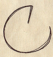Handwriting Letter C - Uppercase - Image 4