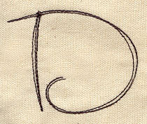 Handwriting Letter D - Uppercase - Image 4