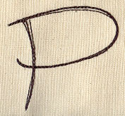 Handwriting Letter P - Uppercase - Image 4