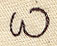 Handwriting Letter W - Lowercase - Image 3