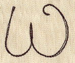 Handwriting Letter W - Uppercase - Image 2