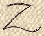 Handwriting Letter Z - Uppercase - Image 2