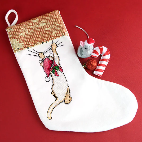 Hang in There Christmas Kitten - Image 6