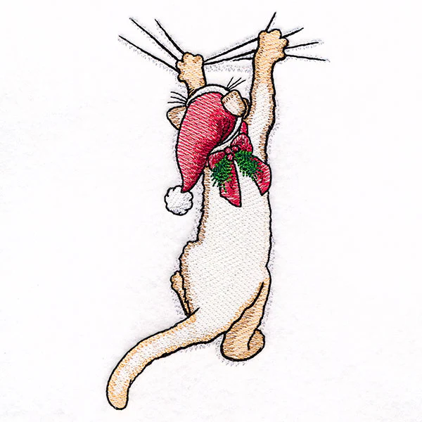 Hang in There Christmas Kitten - Image 7