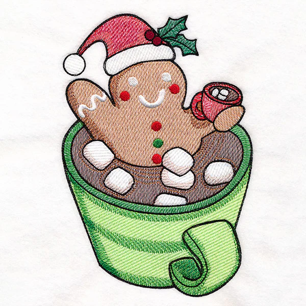Hangin' Out Hot Cocoa Gingerbread Man - Image 3
