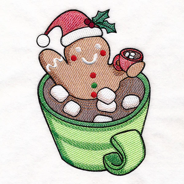 Hangin' Out Hot Cocoa Gingerbread Man - Image 5