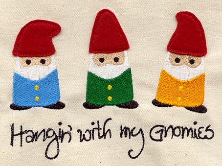 Hangin' with My Gnomies (Applique) - Image 2