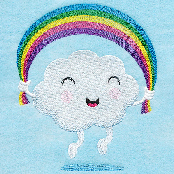 Happy Day Cloud with Rainbow - Image 5