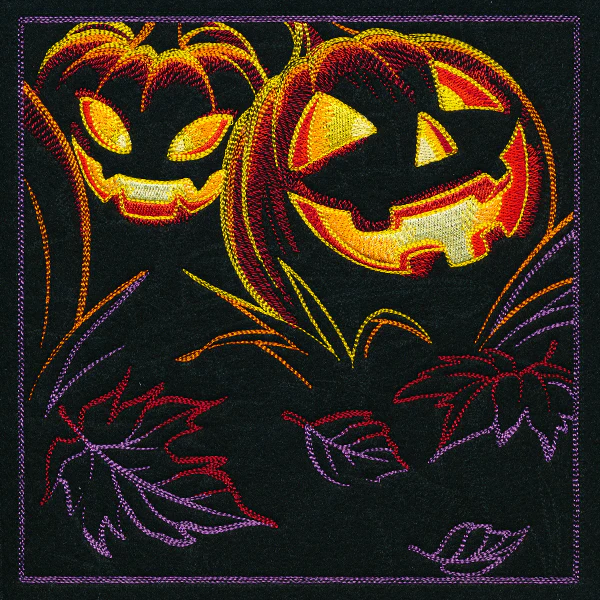 Haunted Halloween Scene II Square 5