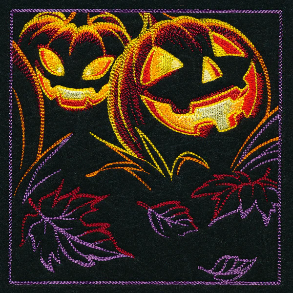 Haunted Halloween Scene II Square 5 - Image 5