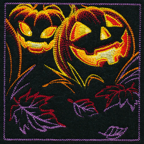 Haunted Halloween Scene II Square 5 - Image 7