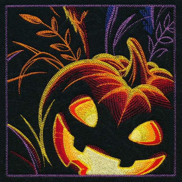 Haunted Halloween Scene II Square 6 - Image 2