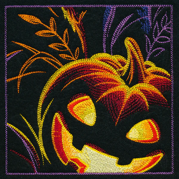 Haunted Halloween Scene II Square 6 - Image 3