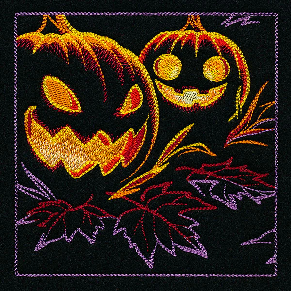 Haunted Halloween Scene Square 5 - Image 10