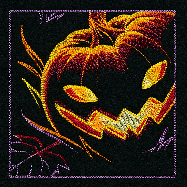 Haunted Halloween Scene Square 6 - Image 10