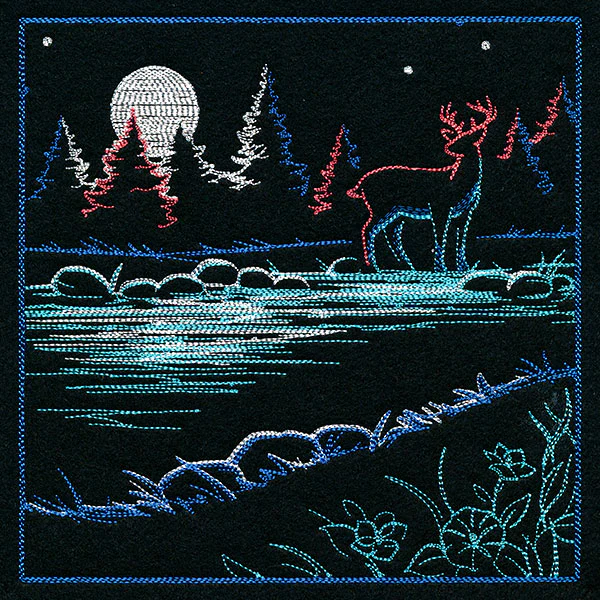 Haunting Autumn Quilt Scene 4 - Image 3