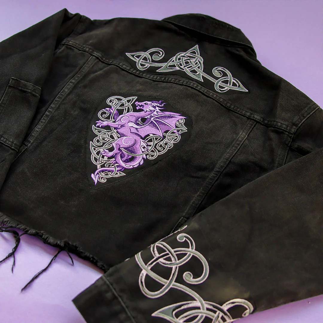 Heraldic Knotwork Dragon Design Pack - Image 25