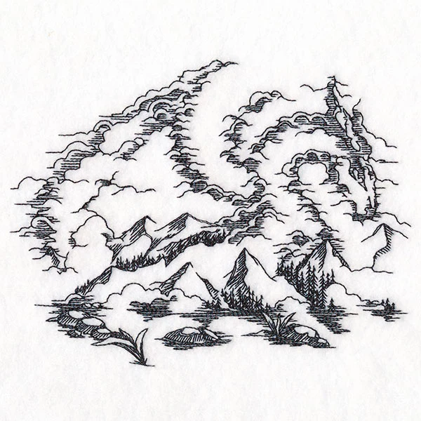 Hidden Dragon Mountain Scene - Image 5