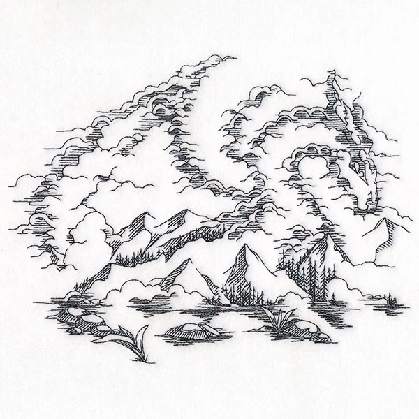 Hidden Dragon Mountain Scene - Image 7