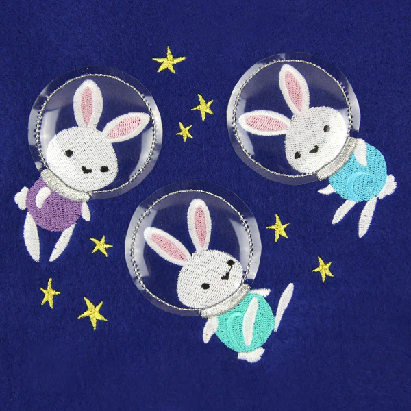 Hippity-Hop Cosmonauts (Vinyl Applique) - Image 3
