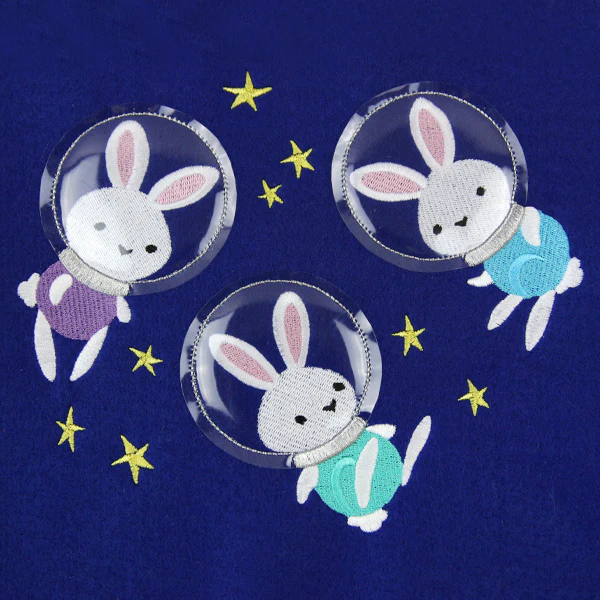 Hippity-Hop Cosmonauts (Vinyl Applique) - Image 4