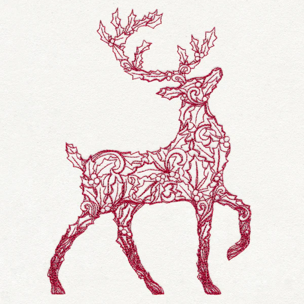 Holly Reindeer - Image 3