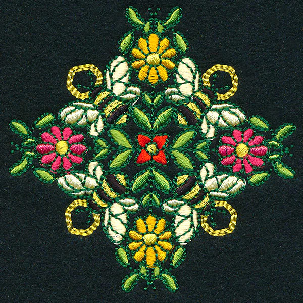 Honeybee Kaleidoscope Feature