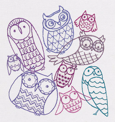 Hoot Owls Collage - Image 3